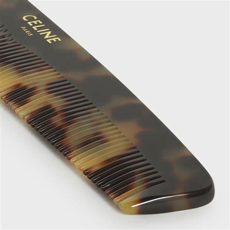 celine comb|HAIR COMB WITH CASE IN TRIOMPHE CANVAS .